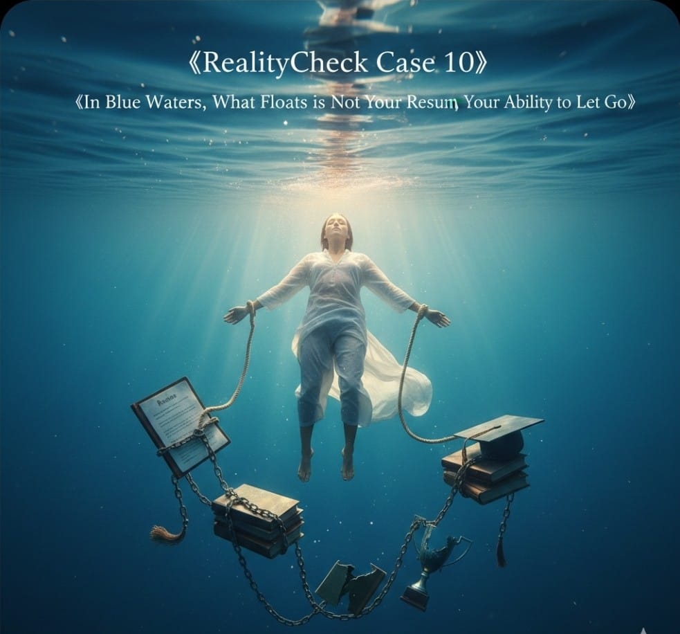 ​RealityCheck Case 10: 《In Blue Waters, What Floats is Not Your Resume, But Your Ability to Let Go》